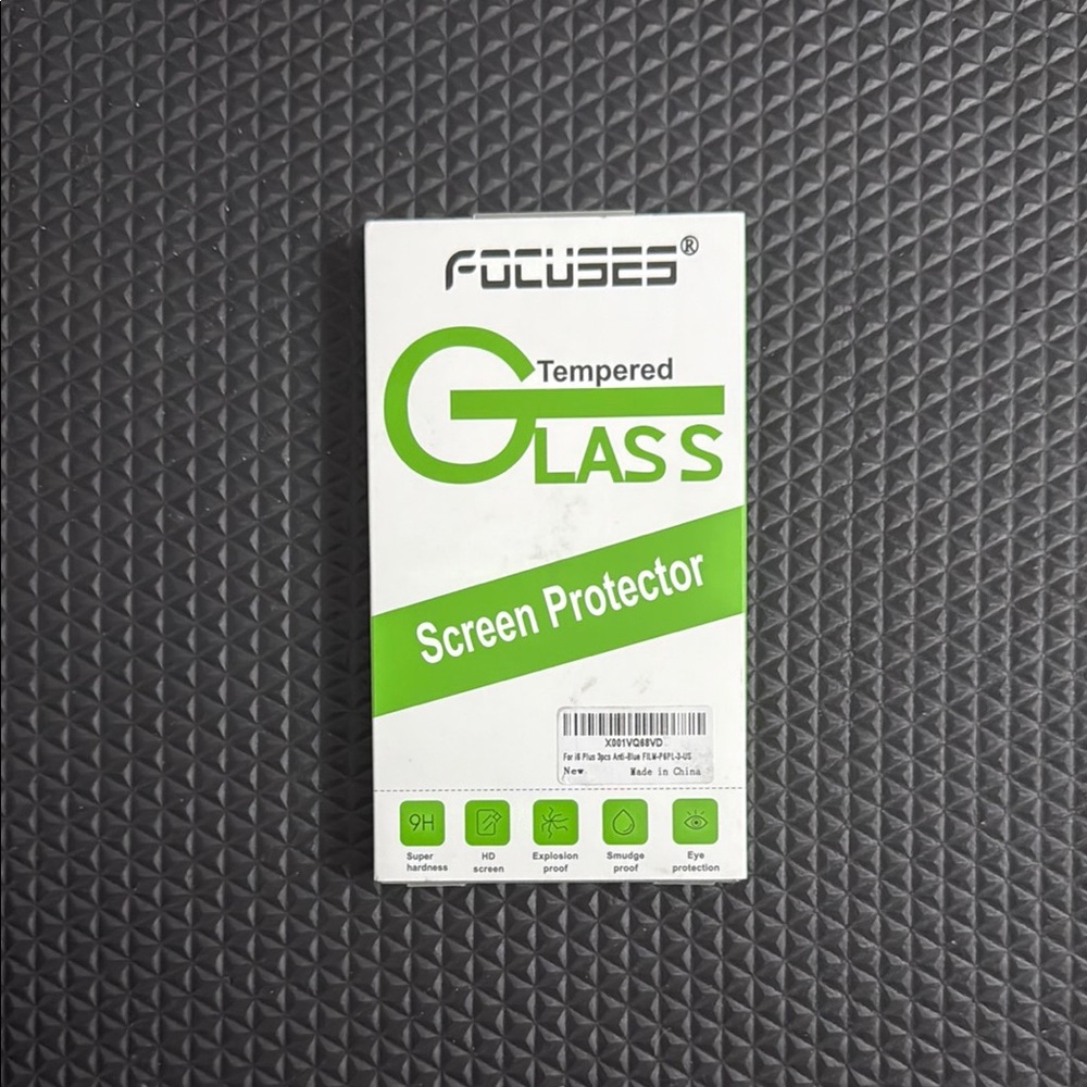 Focuses Tempered Glass Screen Protector